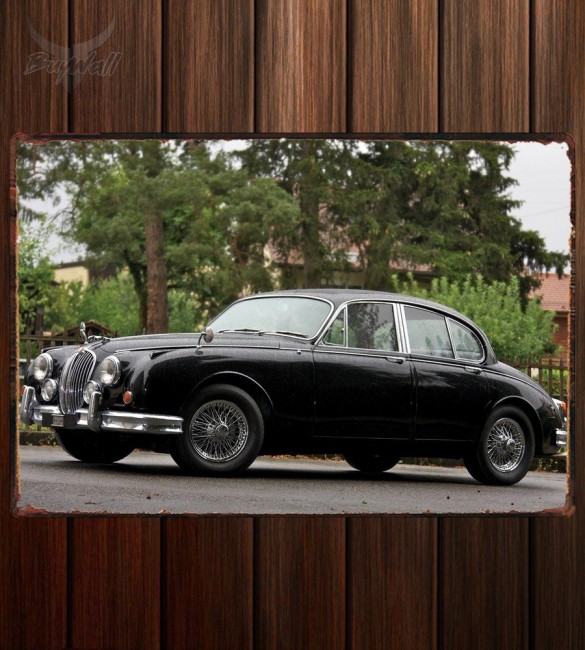 Металлическая табличка Jaguar Mark 2 Металлическая табличка Jaguar Mark 2